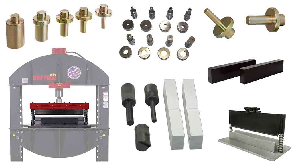 Best Shop Press Accessories for Metal Fabrication, Automotive
