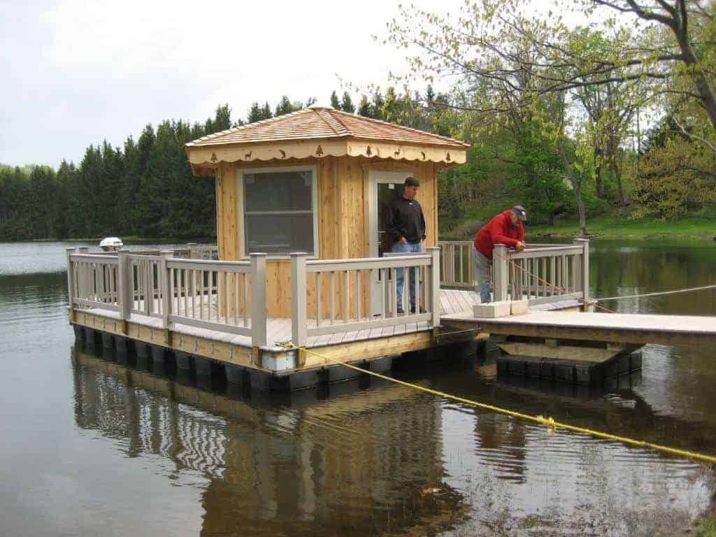 Floating Dock Gazebo Project Gizmo Plans